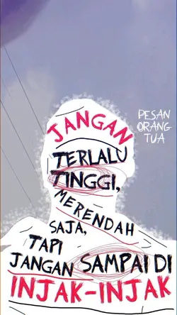 merendah tapi jangan