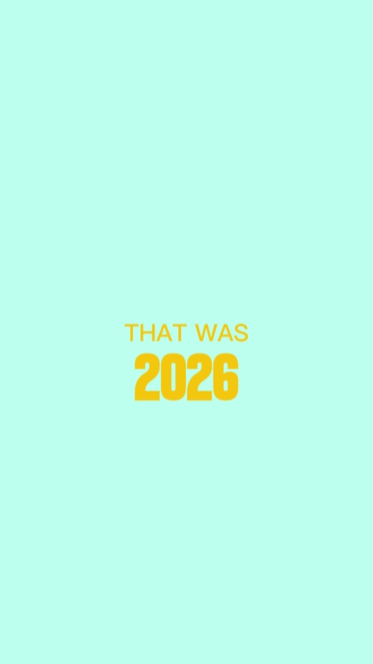 That Was 2026