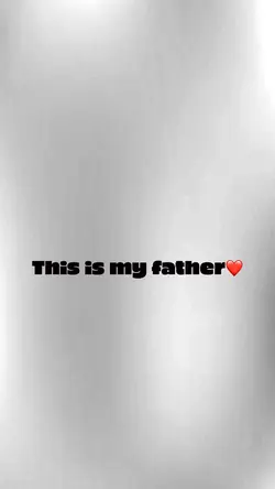 This is my father❤️