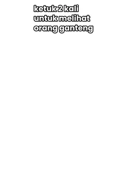 melihat org ganteng