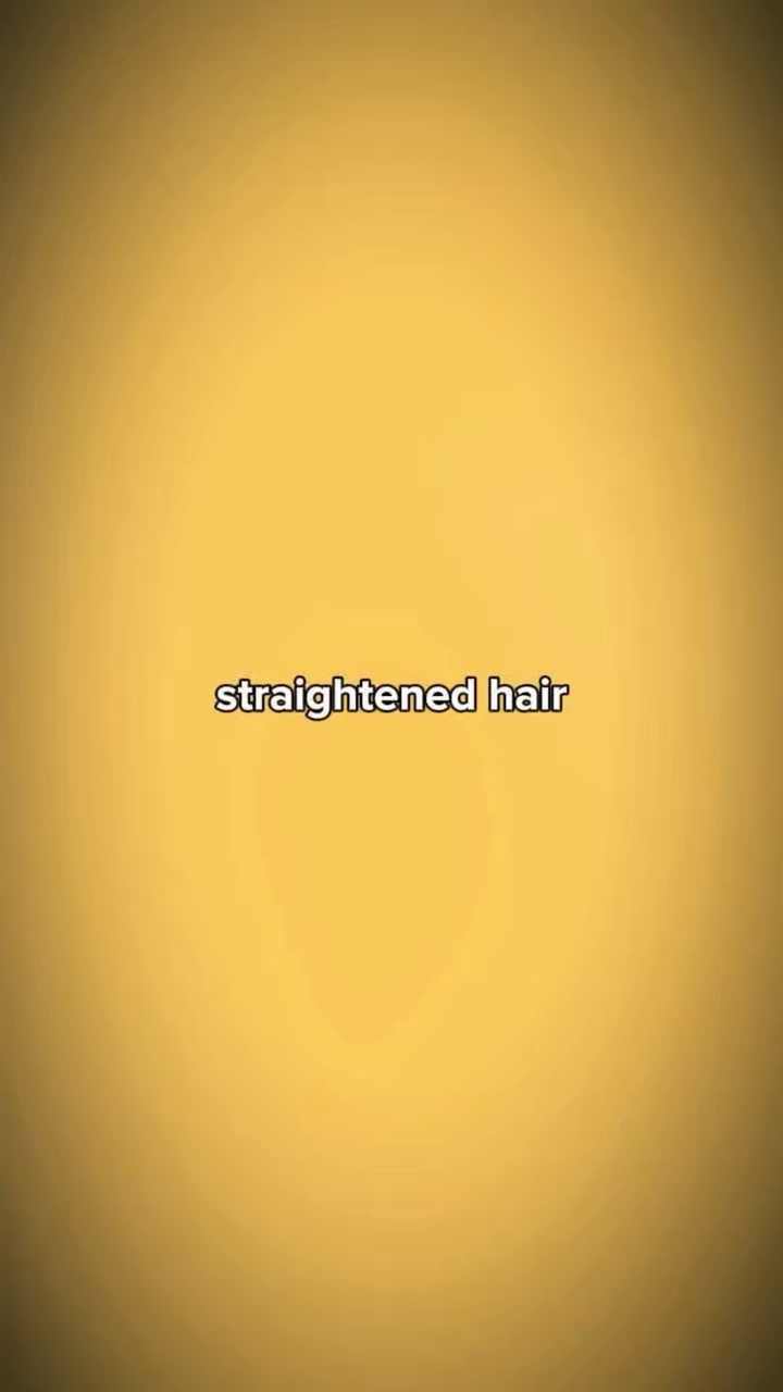 Straigh-natural hair