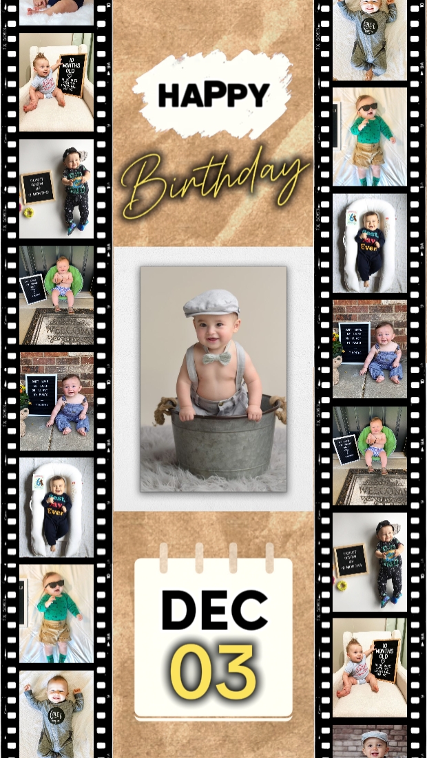 happy bday baby 3dec