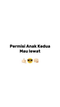 permisi anak kedua