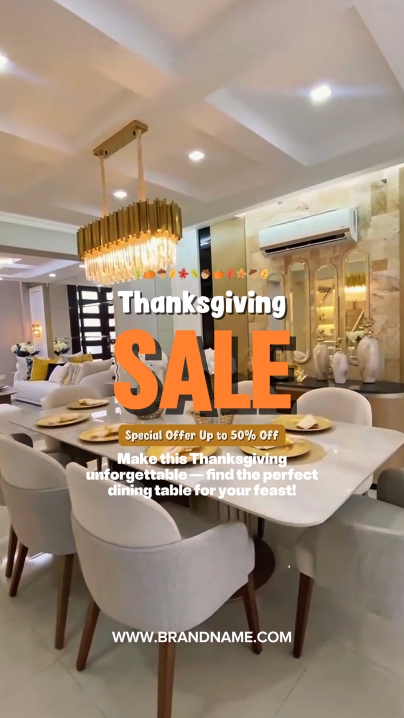 Vente de Thanksgiving