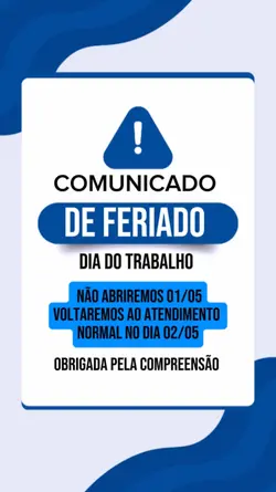 feriado dia Trabalho