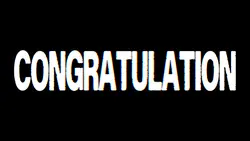 CONGRATULATION