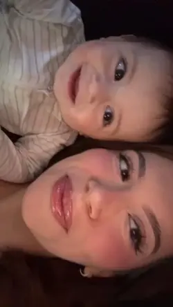 mom and baby 