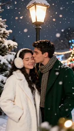 Snowy Kiss