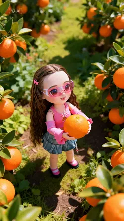 Ai 3D Doll - Orange