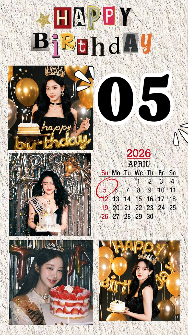 BIRTHDAY 05 APRIL 