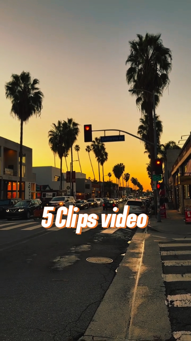 5 clipes de vídeo