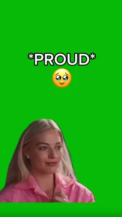 Proud 🥹 