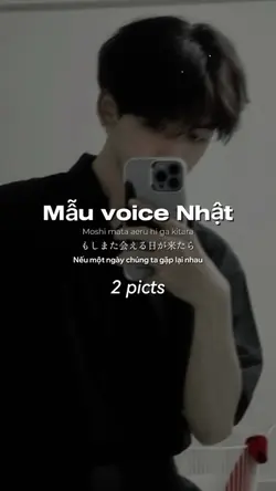 Mẫu voice Nhật