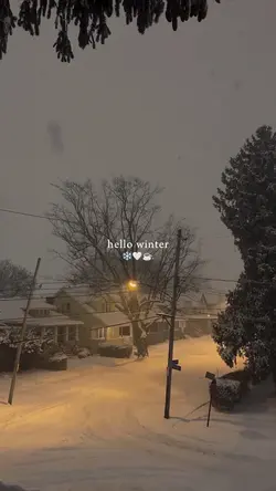 hello winter