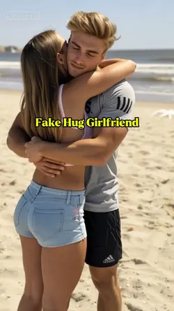 Fake Hug Girlfriend