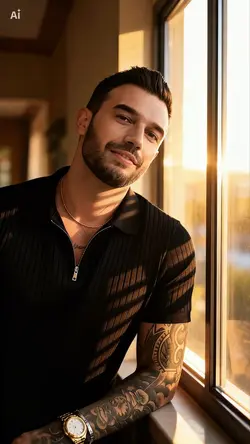 Golden hour portrait