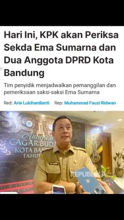 Sekda Jabar korupsi