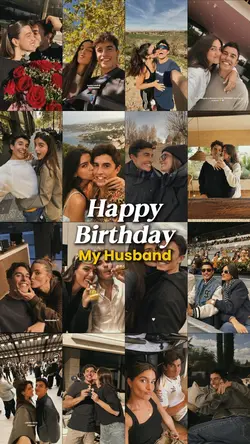 HAPPY BDAY MY HUSBAN