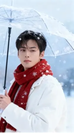 Ghép Ảnh Tuyết Rơi