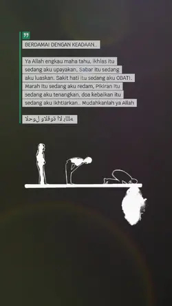 sabar dg keadaan