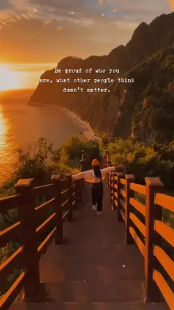 Be Proud of Yourself
