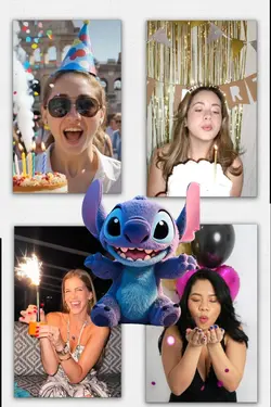 Stitch te  felicita!