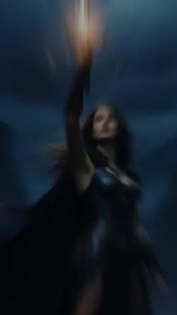 Epic warrior woman
