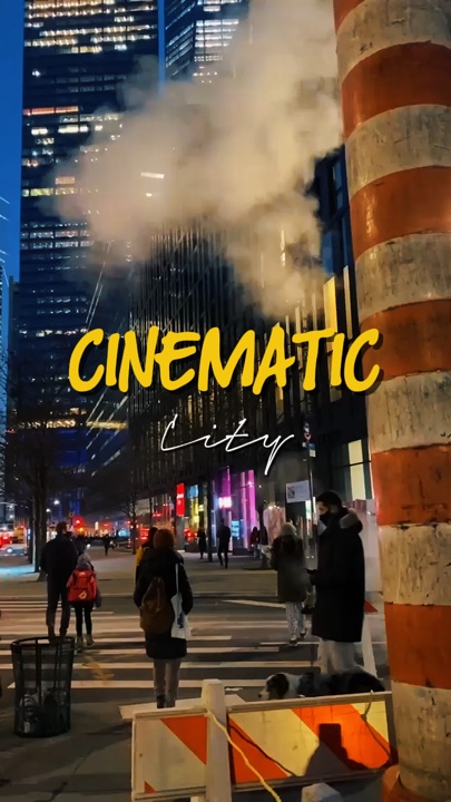 Tendência de vlog da cidade 