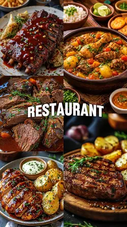 Restaurant food
