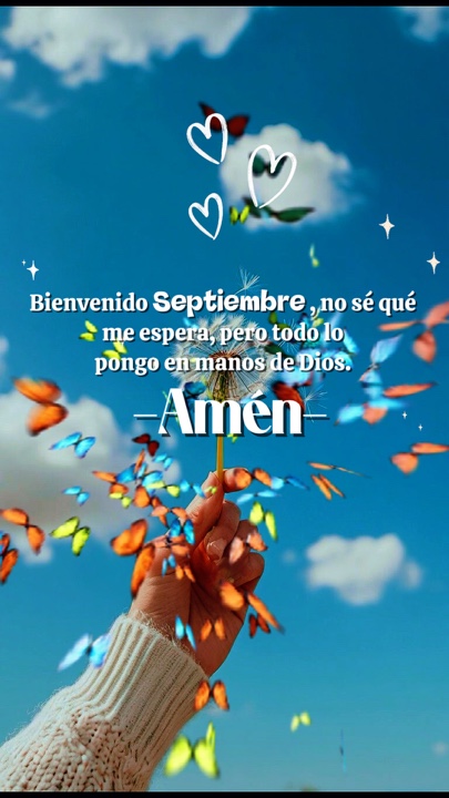 Bienvenido septiembr