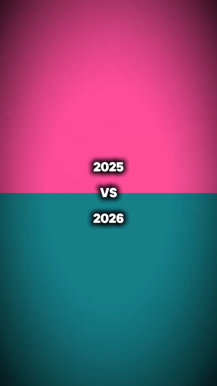 2025 vs 2026