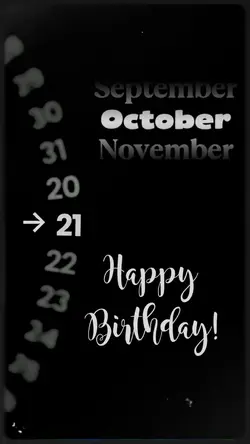 birthday 21 October 