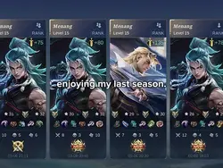 enjoying last season