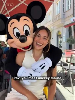 Ai MEET MICKEY MOUSE