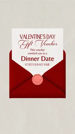 valentine's voucher