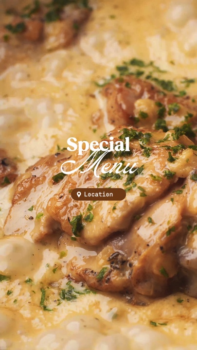 Menu especial