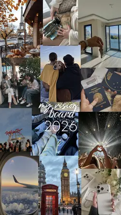 Vision board 2026 ✈️