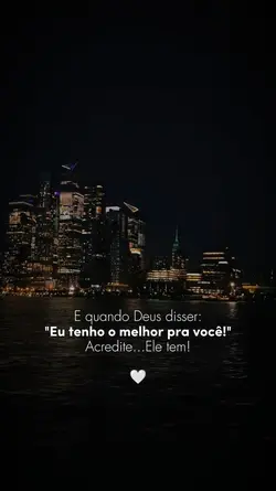 Ele tem o melhor 