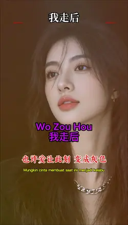 我走后