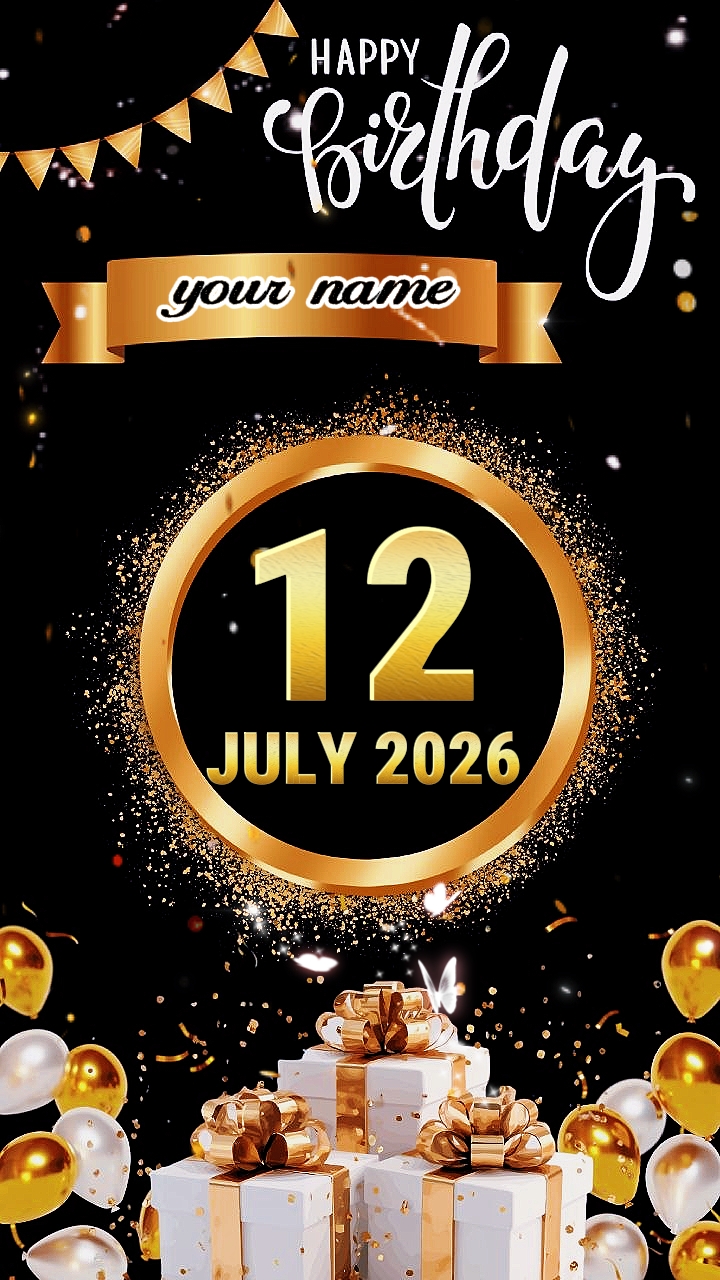 HBD 12 juillet 2026