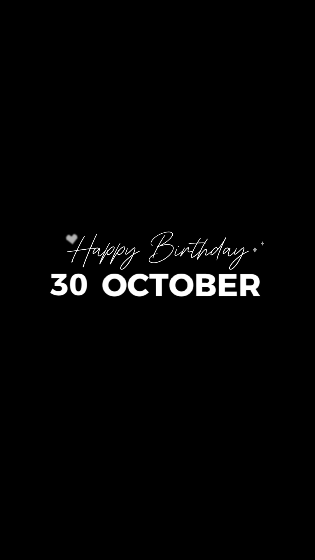 30 DE OCTUBRE CUMPLEAÑOS