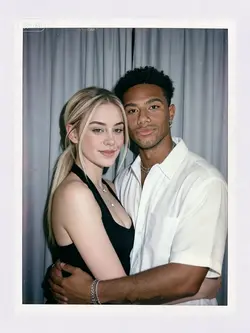 polaroid couple