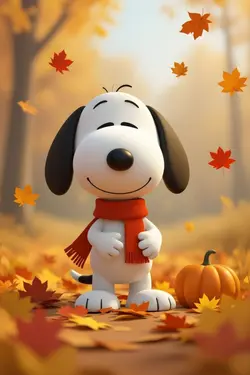 스누피의 가을
