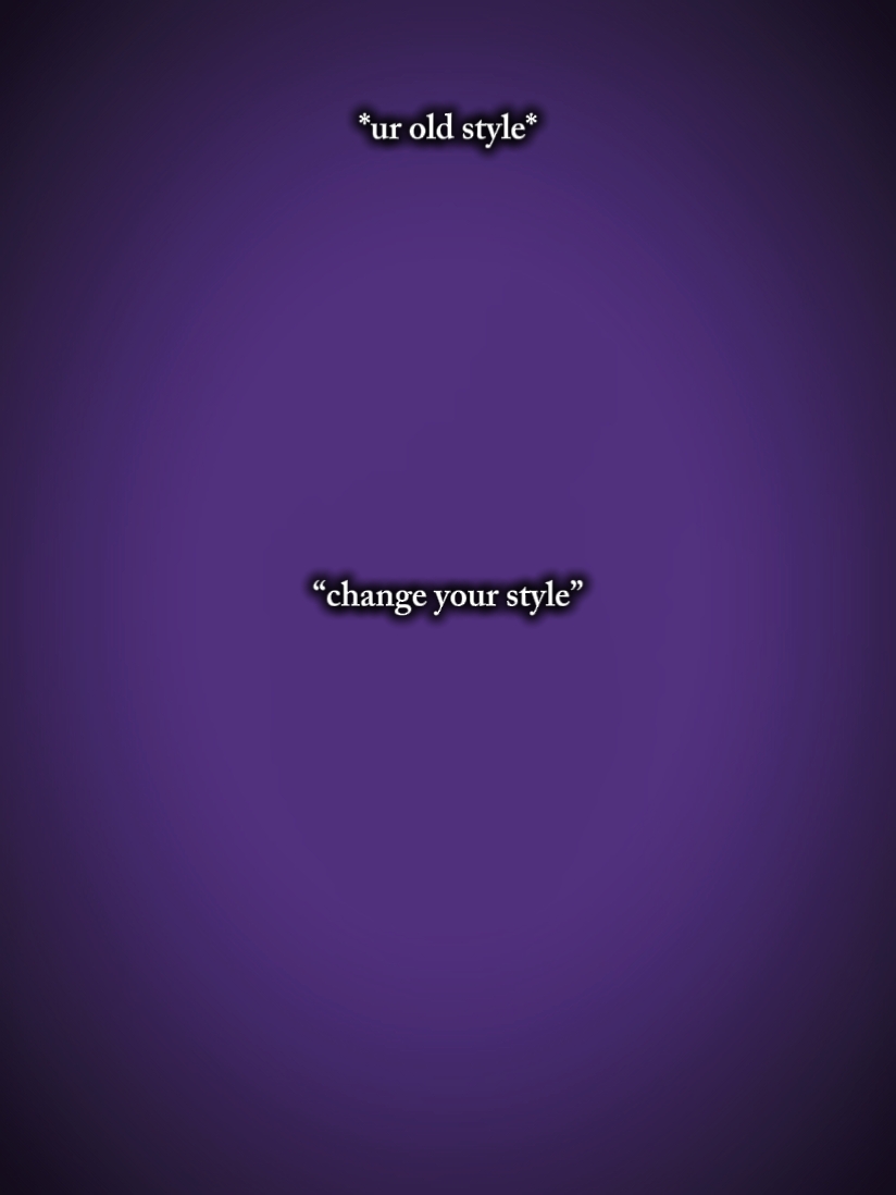 your old style/new 