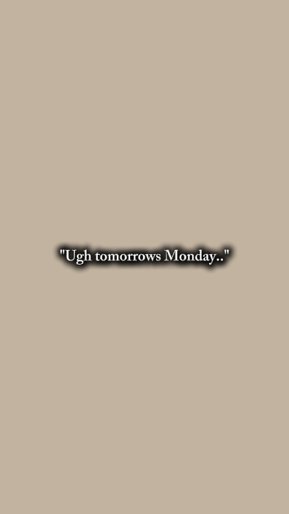 Morgen Montag 