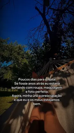 poucos dia pro natal