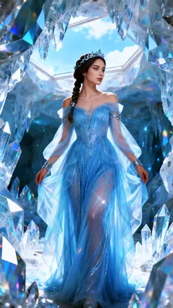 ICE BLUE GOWN