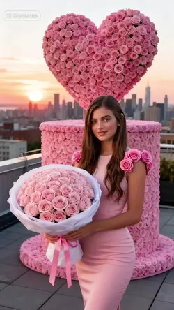 pink roses