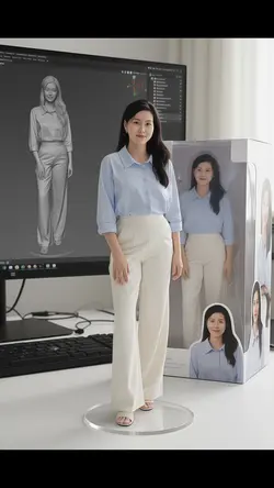 ai model หมุนได้