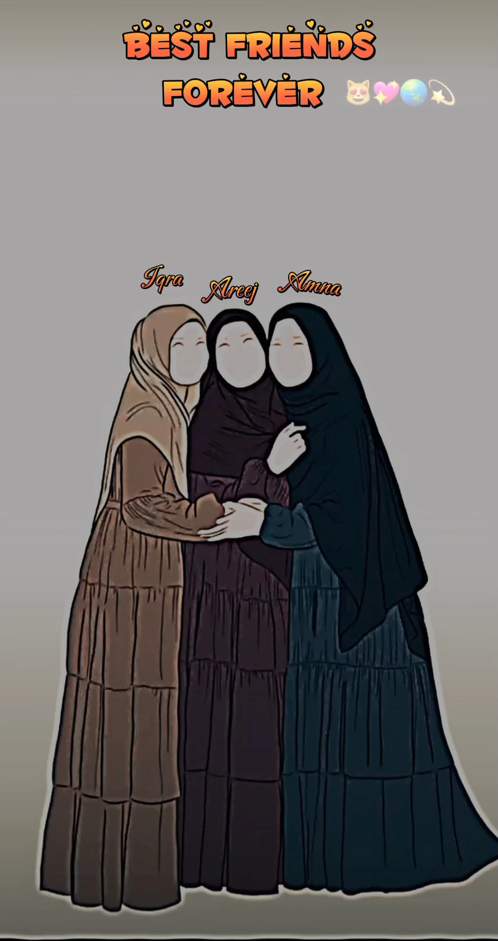 3 best friends